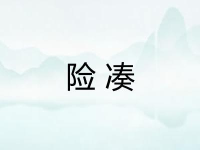 险凑