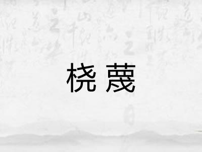 桡蔑