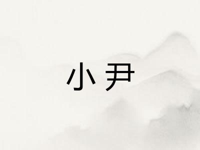 小尹