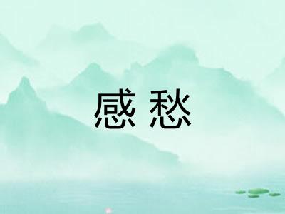 感愁