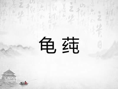 龟莼