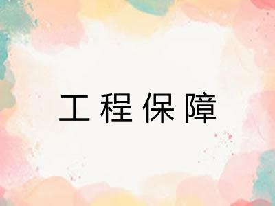 工程保障