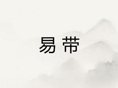 易带
