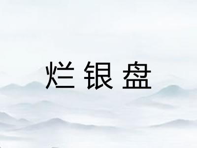烂银盘