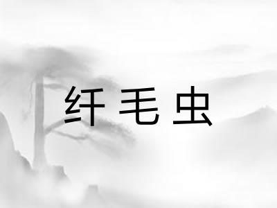纤毛虫