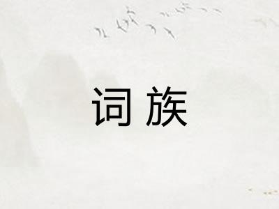 词族