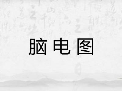 脑电图