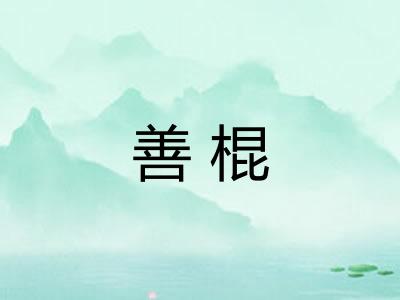 善棍