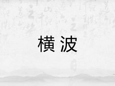 横波