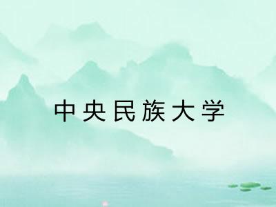 中央民族大学