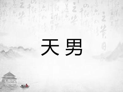 天男