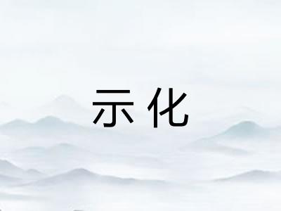 示化