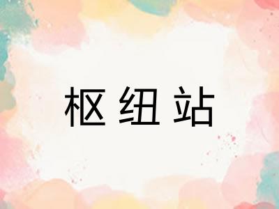枢纽站