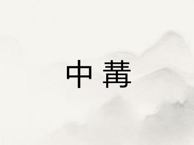 中冓