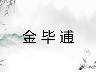金毕逋