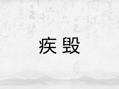 疾毁