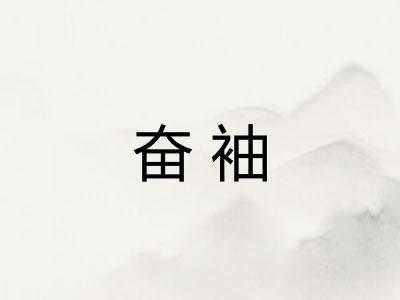 奋袖