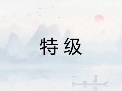 特级