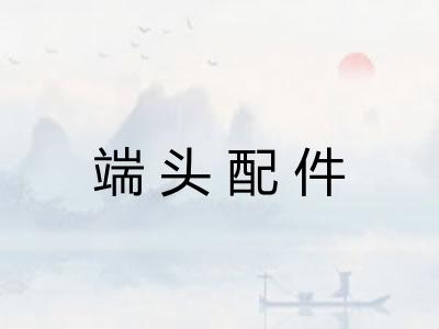 端头配件