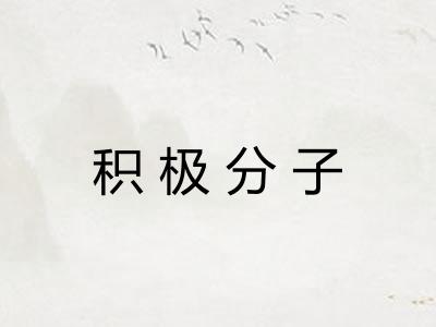 积极分子