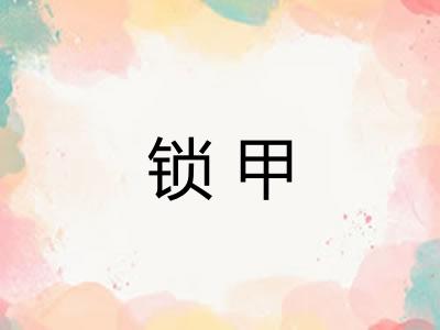 锁甲