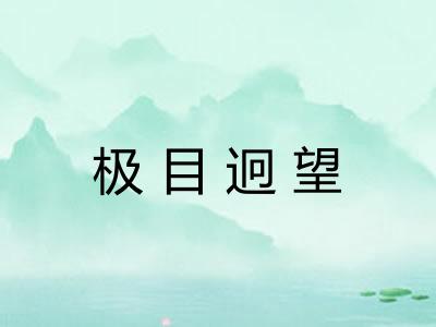 极目迥望