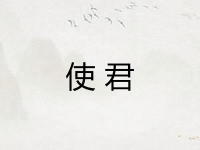 使君