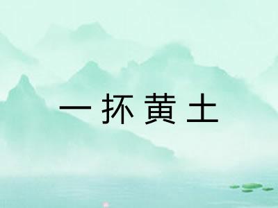 一抔黄土