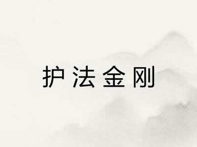护法金刚
