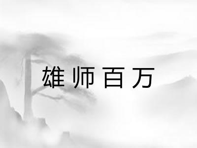 雄师百万