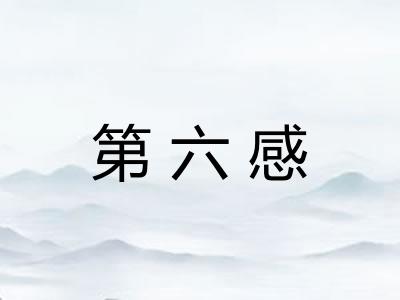 第六感