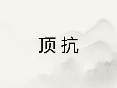 顶抗