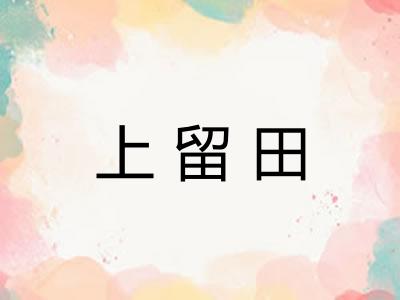 上留田