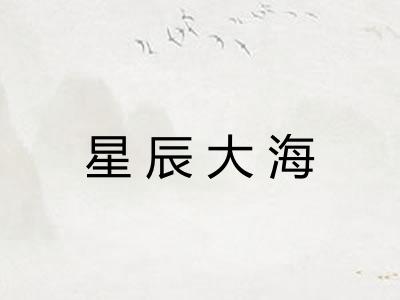 星辰大海