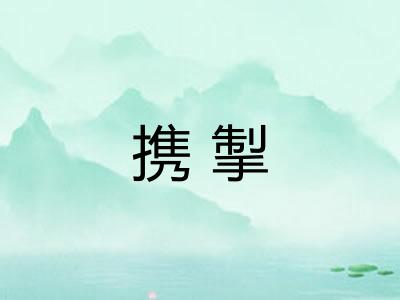 携掣