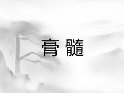 膏髓
