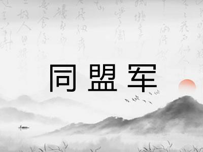 同盟军