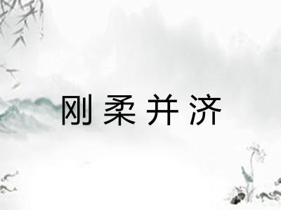 刚柔并济
