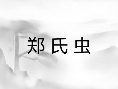 郑氏虫