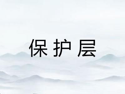 保护层