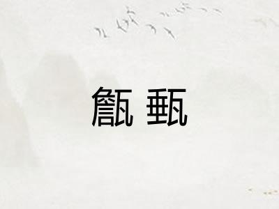 甔甀