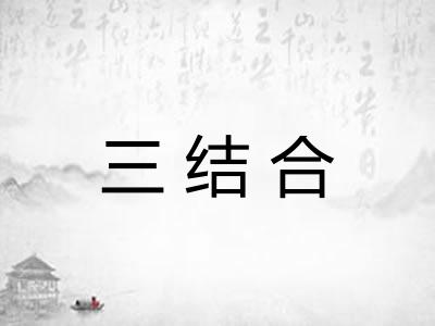 三结合