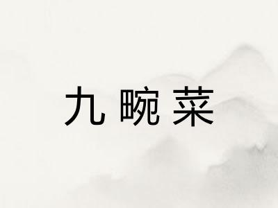 九畹菜