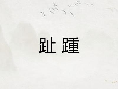 趾踵