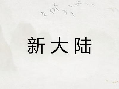 新大陆