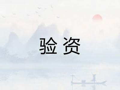验资