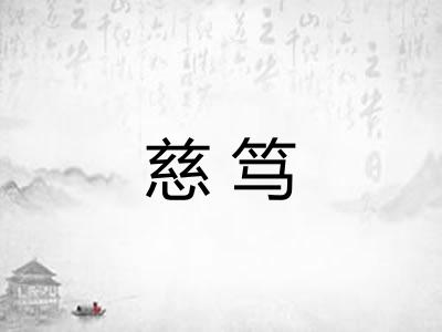 慈笃