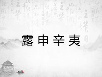 露申辛夷
