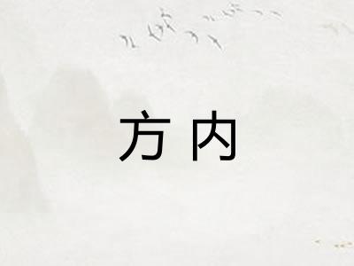 方内