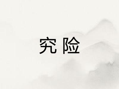 究险